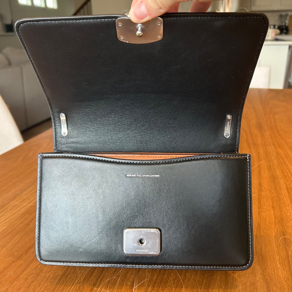 Coach Bandit Shoulder Bag in Black with Silver Hardware - Picture 3 of 13